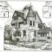 Telfair House, Flatbush, NY, 1884